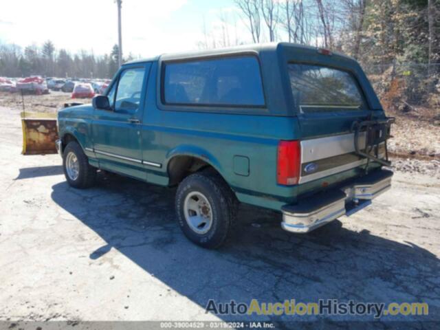 FORD BRONCO U100, 1FMEU15NXTLB09911