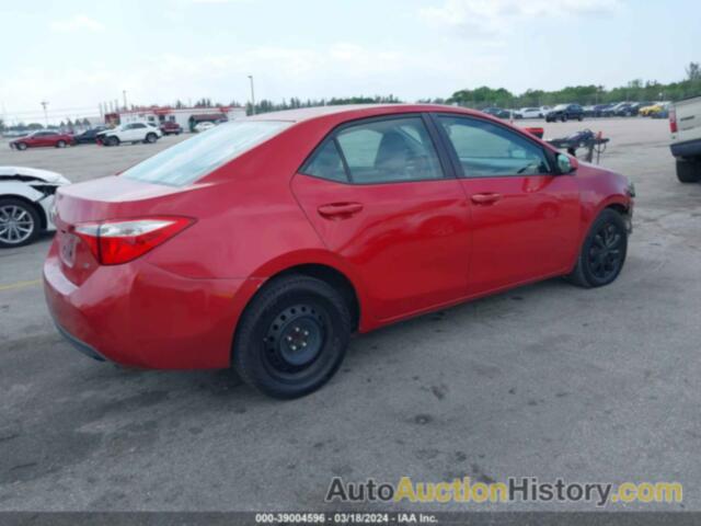 TOYOTA COROLLA LE, 2T1BURHE7EC087619