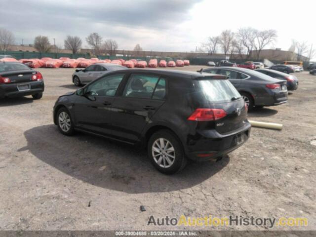 VOLKSWAGEN GOLF TSI S 4-DOOR, 3VW217AU7GM029189