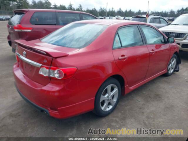 TOYOTA COROLLA S, 2T1BU4EE4CC776537