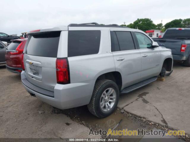 CHEVROLET TAHOE K1500 LT, 1GNSKBKC4LR244666