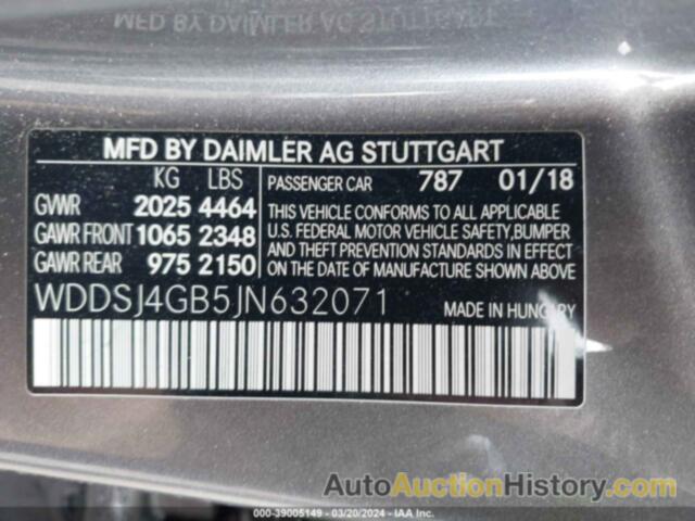 MERCEDES-BENZ CLA 250 4MATIC, WDDSJ4GB5JN632071