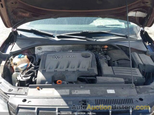 VOLKSWAGEN PASSAT 2.0L TDI SEL PREMIUM, 1VWCN7A31DC060516