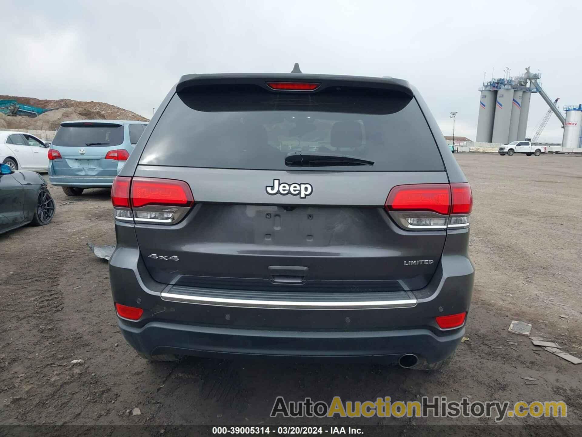 JEEP GRAND CHEROKEE LIMITED 4X4, 1C4RJFBG3LC117060