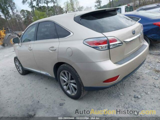 LEXUS RX 450H, 2T2ZB1BA6FC003251