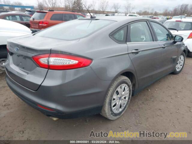 FORD FUSION S, 3FA6P0G7XDR340194