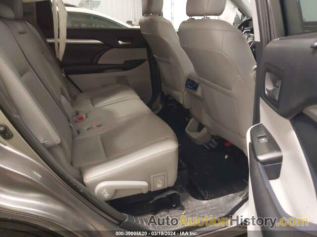 TOYOTA HIGHLANDER XLE, 5TDJZRFH6KS593875