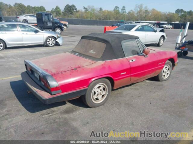 ALFA ROMEO SPIDER VELOCE, ZARBA5585H1048722