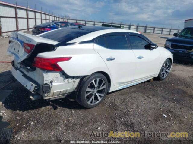 NISSAN MAXIMA 3.5 PLATINUM, 1N4AA6AP6GC397292