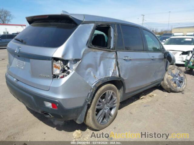 HONDA PASSPORT AWD EX-L, 5FNYF8H59MB035482