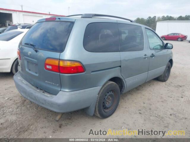 TOYOTA SIENNA LE, 4T3ZF13C1YU294159