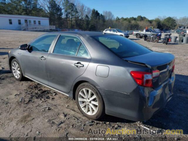 TOYOTA CAMRY HYBRID XLE, 4T1BD1FK3CU029805