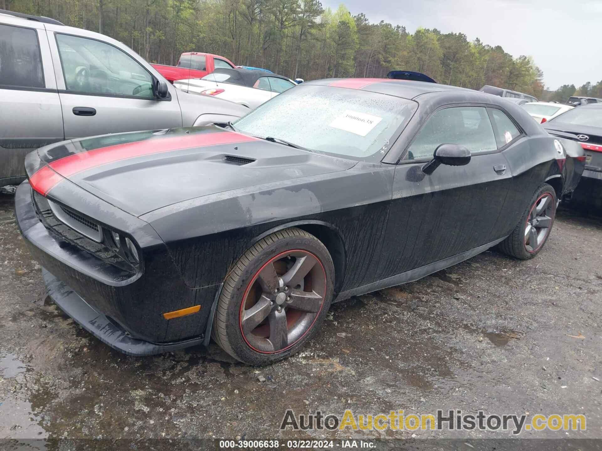 DODGE CHALLENGER RALLYE REDLINE, 2C3CDYAG4DH536483