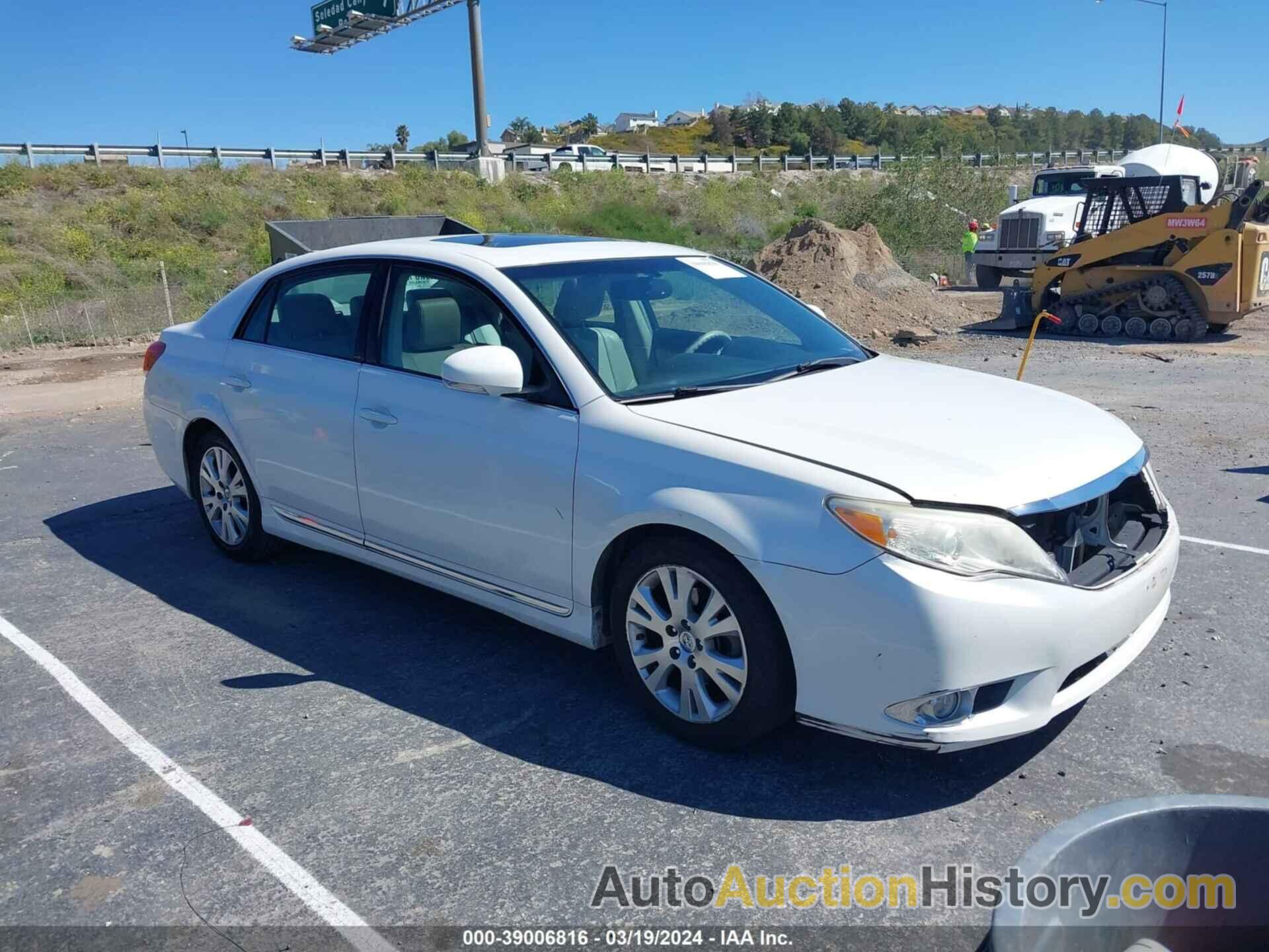 TOYOTA AVALON, 4T1BK3DB8BU404557