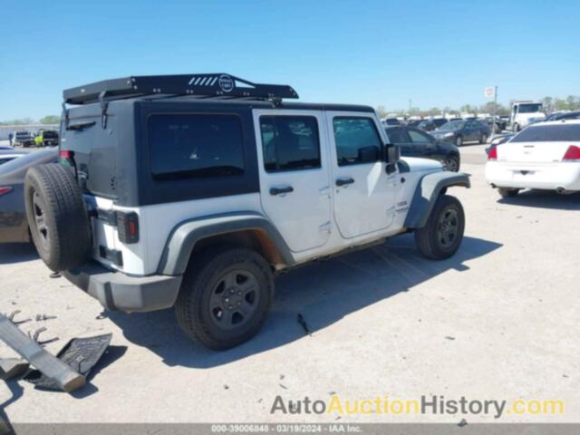 JEEP WRANGLER UNLIMITED SPORT, 1C4BJWDG3GL251118