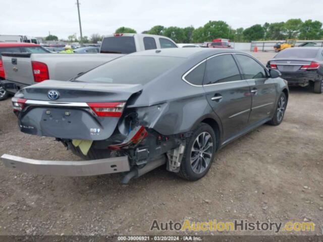 TOYOTA AVALON HYBRID HYBRID/PLUS/XLE PREM/LTD, 4T1BD1EB9GU056918