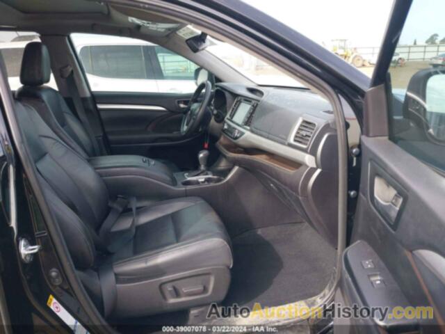 TOYOTA HIGHLANDER SE/XLE, 5TDJZRFH5JS542947