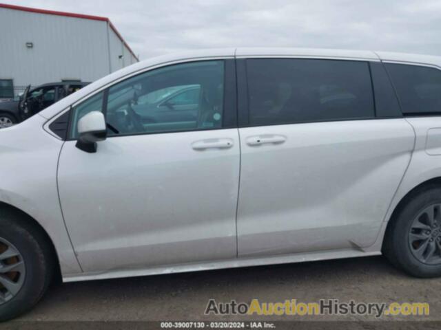 TOYOTA SIENNA LE, 5TDKRKEC4PS161651