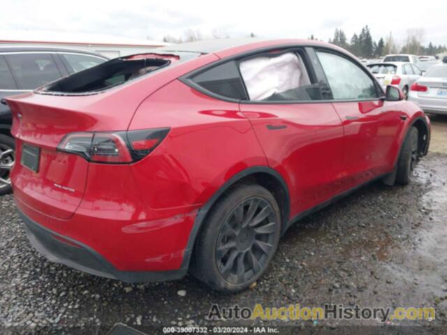 TESLA MODEL Y AWD/LONG RANGE DUAL MOTOR ALL-WHEEL DRIVE, 7SAYGDEE7PA158678