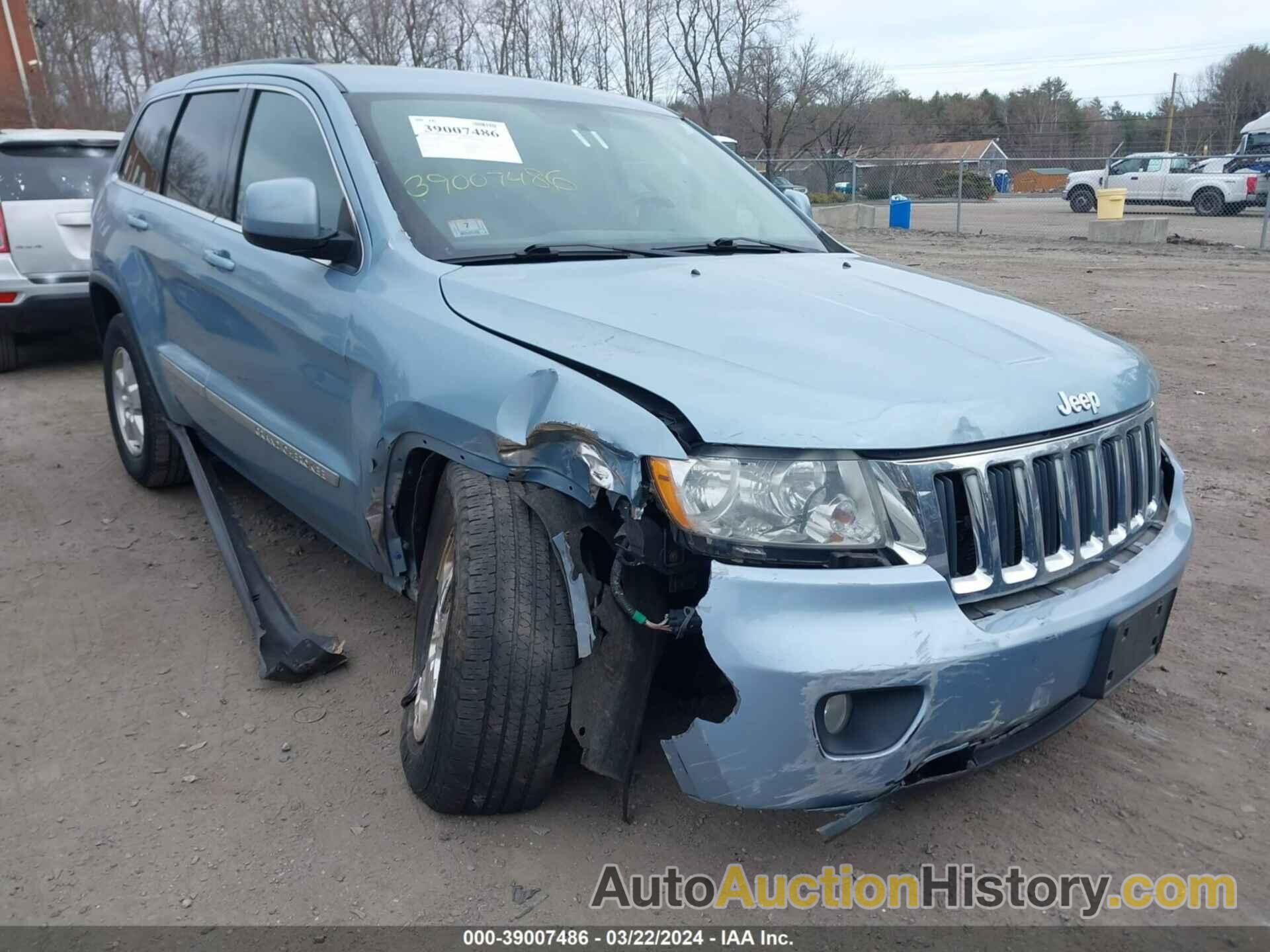 JEEP GRAND CHEROKEE LAREDO, 1C4RJFAG8DC543538