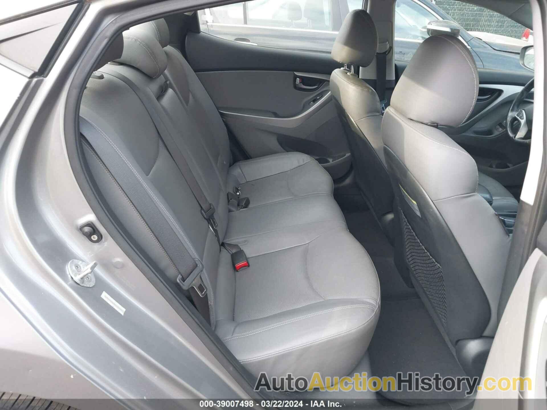 HYUNDAI ELANTRA GLS/LIMITED, KMHDH4AE8BU136945