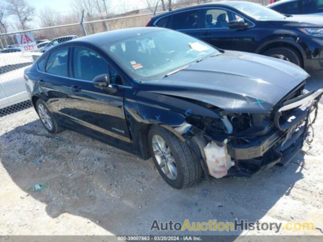 FORD FUSION HYBRID SE, 3FA6P0LU9HR216533