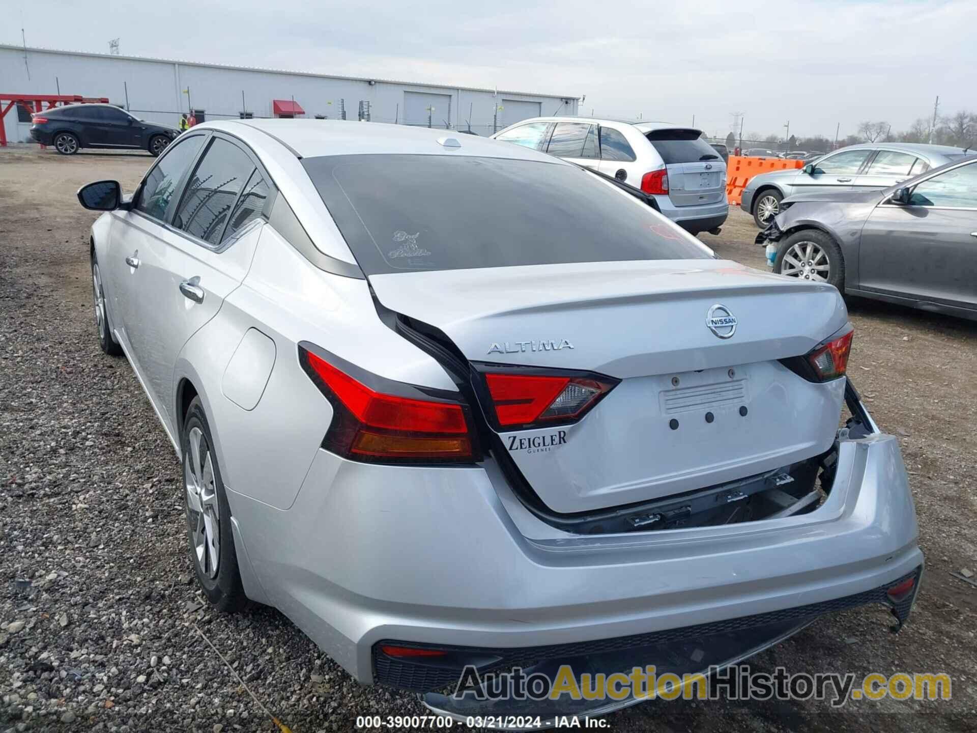 NISSAN ALTIMA S FWD, 1N4BL4BV9LC166154