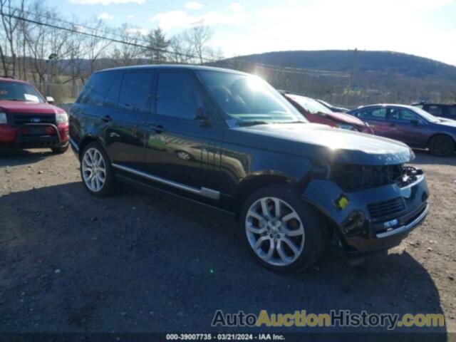 LAND ROVER RANGE ROVER 5.0L V8 SUPERCHARGED/5.0L V8 SUPERCHARGED EBONY EDITION, SALGS2TF3EA160968