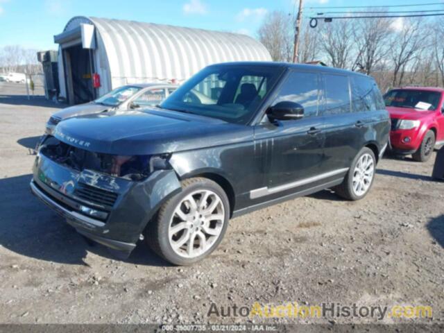 LAND ROVER RANGE ROVER 5.0L V8 SUPERCHARGED/5.0L V8 SUPERCHARGED EBONY EDITION, SALGS2TF3EA160968