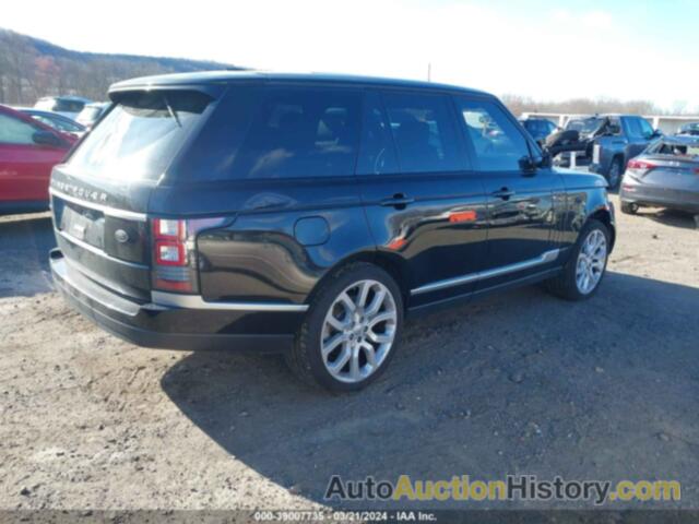 LAND ROVER RANGE ROVER 5.0L V8 SUPERCHARGED/5.0L V8 SUPERCHARGED EBONY EDITION, SALGS2TF3EA160968