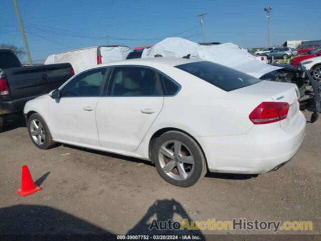 VOLKSWAGEN PASSAT 2.5L SE, 1VWBP7A32CC071786