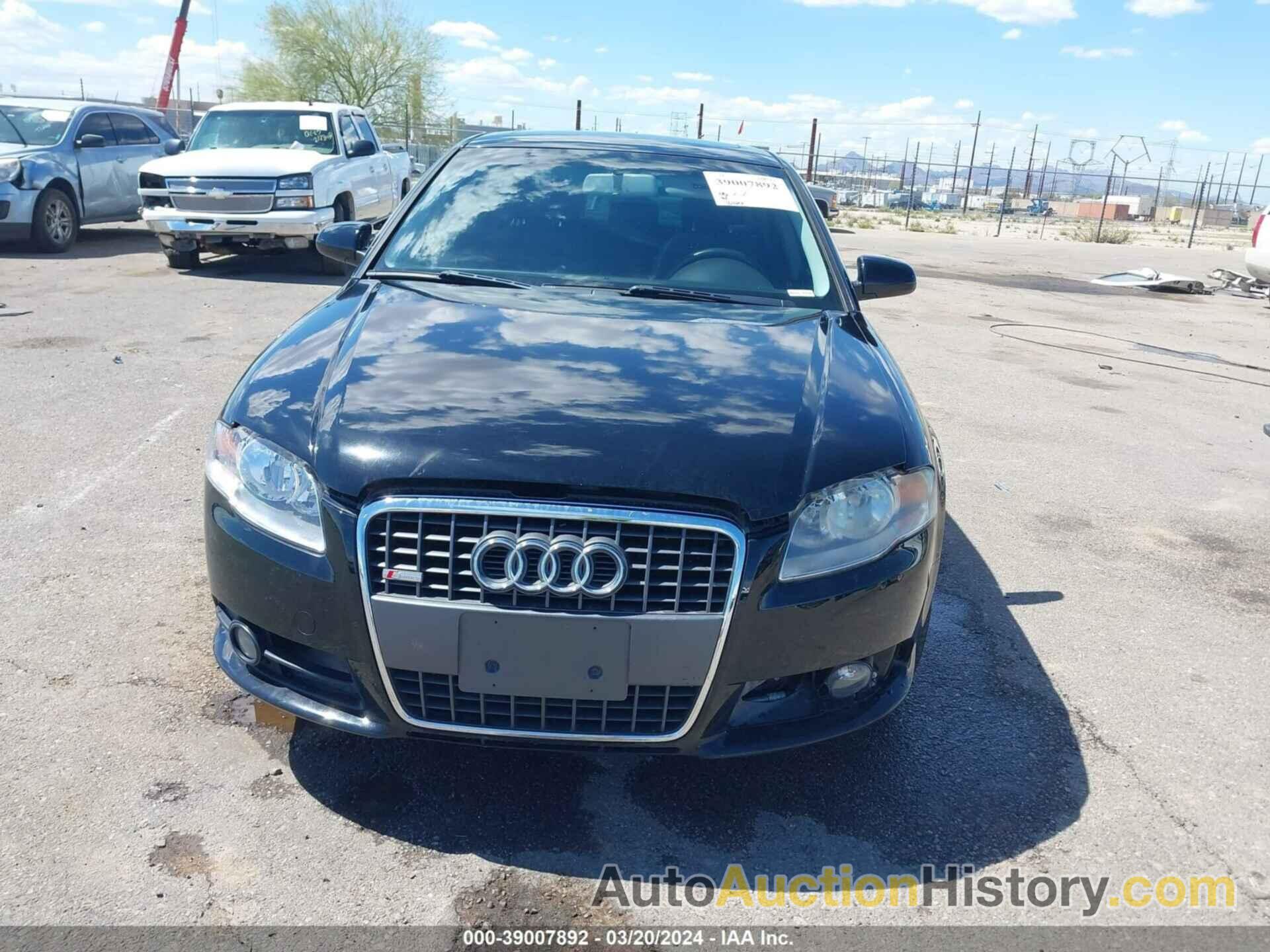 AUDI A4 2.0T/2.0T SPECIAL EDITION, WAUAF78E58A144576