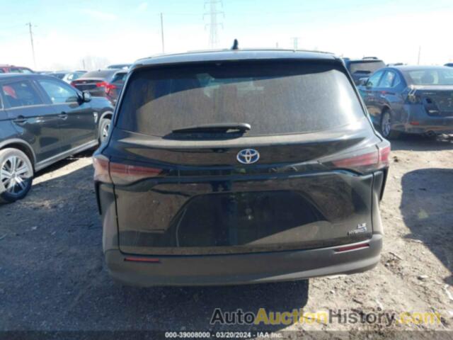 TOYOTA SIENNA LE, 5TDKRKEC4PS167417