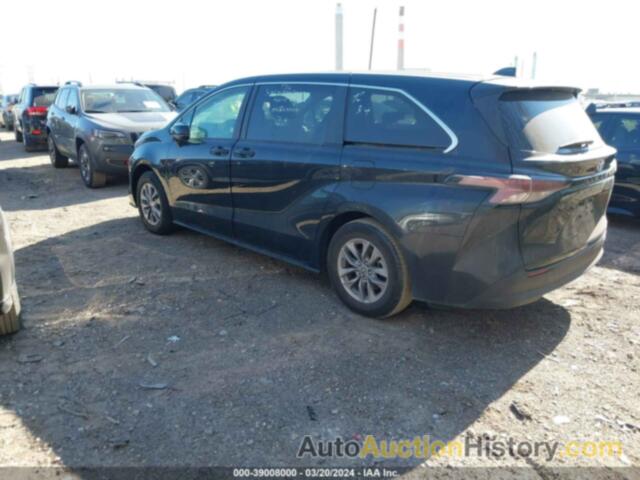 TOYOTA SIENNA LE, 5TDKRKEC4PS167417