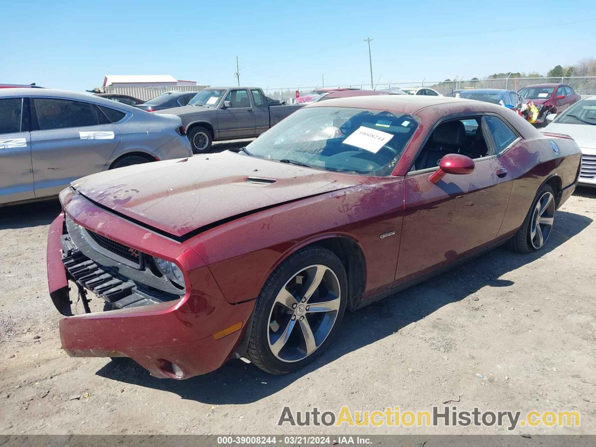 DODGE CHALLENGER R/T 100TH ANNIVERSARY APPEARANCE GROUP, 2C3CDYBTXEH278712