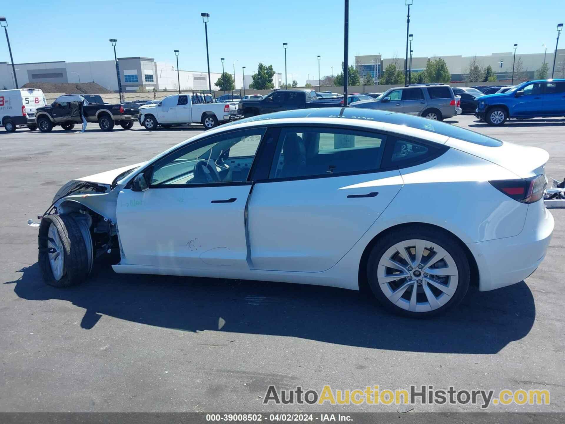 TESLA MODEL 3 REAR-WHEEL DRIVE, 5YJ3E1EA9NF360642