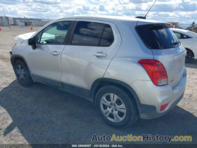 CHEVROLET TRAX LS, KL7CJKSB2HB202128