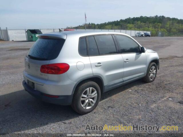 VOLKSWAGEN TIGUAN S, WVGAV7AX4CW520466