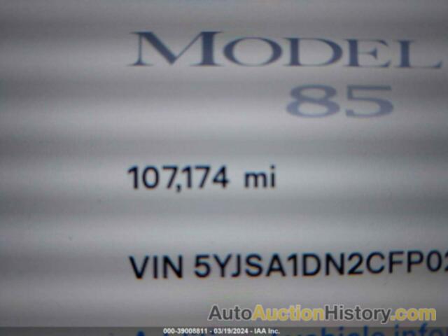 TESLA MODEL S SIGNATURE, 5YJSA1DN2CFP02456