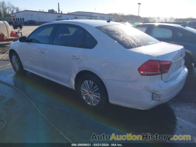 VOLKSWAGEN PASSAT 1.8T S, 1VWAT7A39EC040884