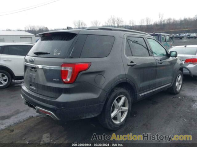 FORD EXPLORER XLT, 1FM5K8D87HGE18262