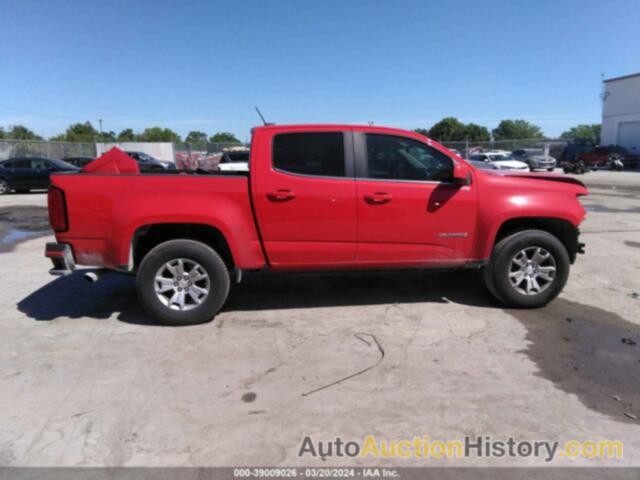 CHEVROLET COLORADO LT, 1GCGSCEN5J1104879