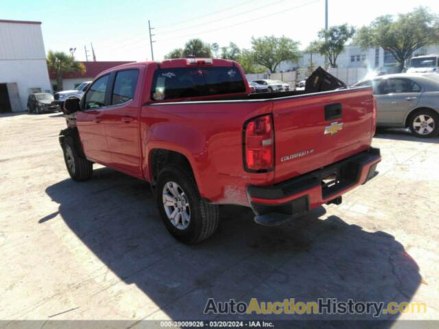 CHEVROLET COLORADO LT, 1GCGSCEN5J1104879