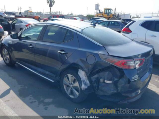 KIA OPTIMA HYBRID EX, KNAGN4AD5E5064843