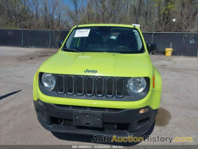 JEEP RENEGADE SPORT FWD, ZACCJAAB1HPF01551