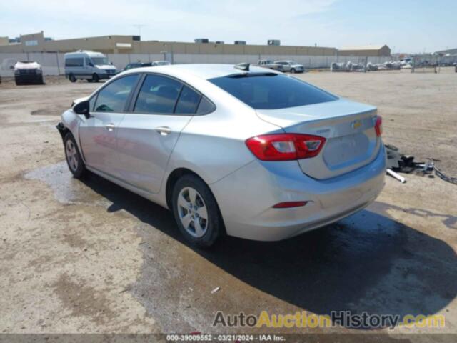 CHEVROLET CRUZE LS AUTO, 1G1BC5SM3H7217549