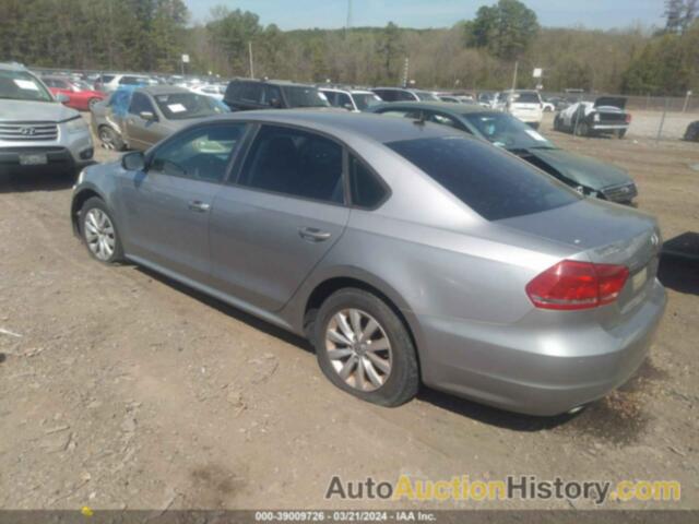 VOLKSWAGEN PASSAT 2.5L S, 1VWAH7A39DC002409