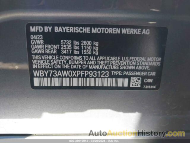 BMW I4 EDRIVE40, WBY73AW0XPFP93123
