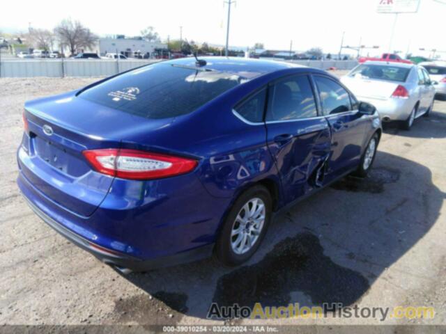 FORD FUSION S, 3FA6P0G73GR303928