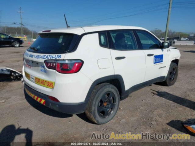 JEEP COMPASS SPORT FWD, 3C4NJCABXJT326896